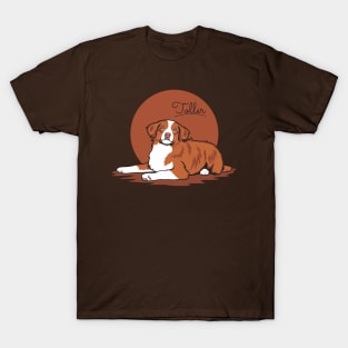 Toller Enjoying The Night T-Shirt